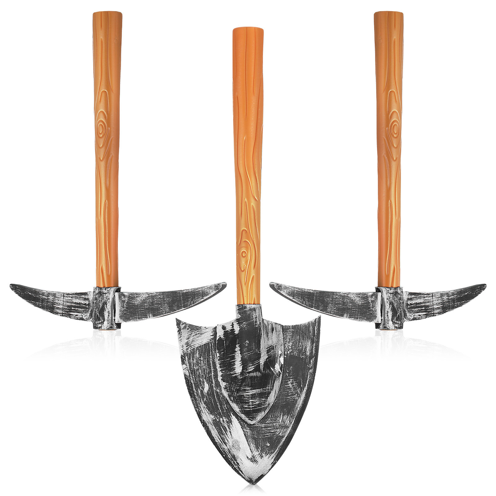 Cosplay Prop Foam - 1 zestaw piankowych rekwizytów: kilof i