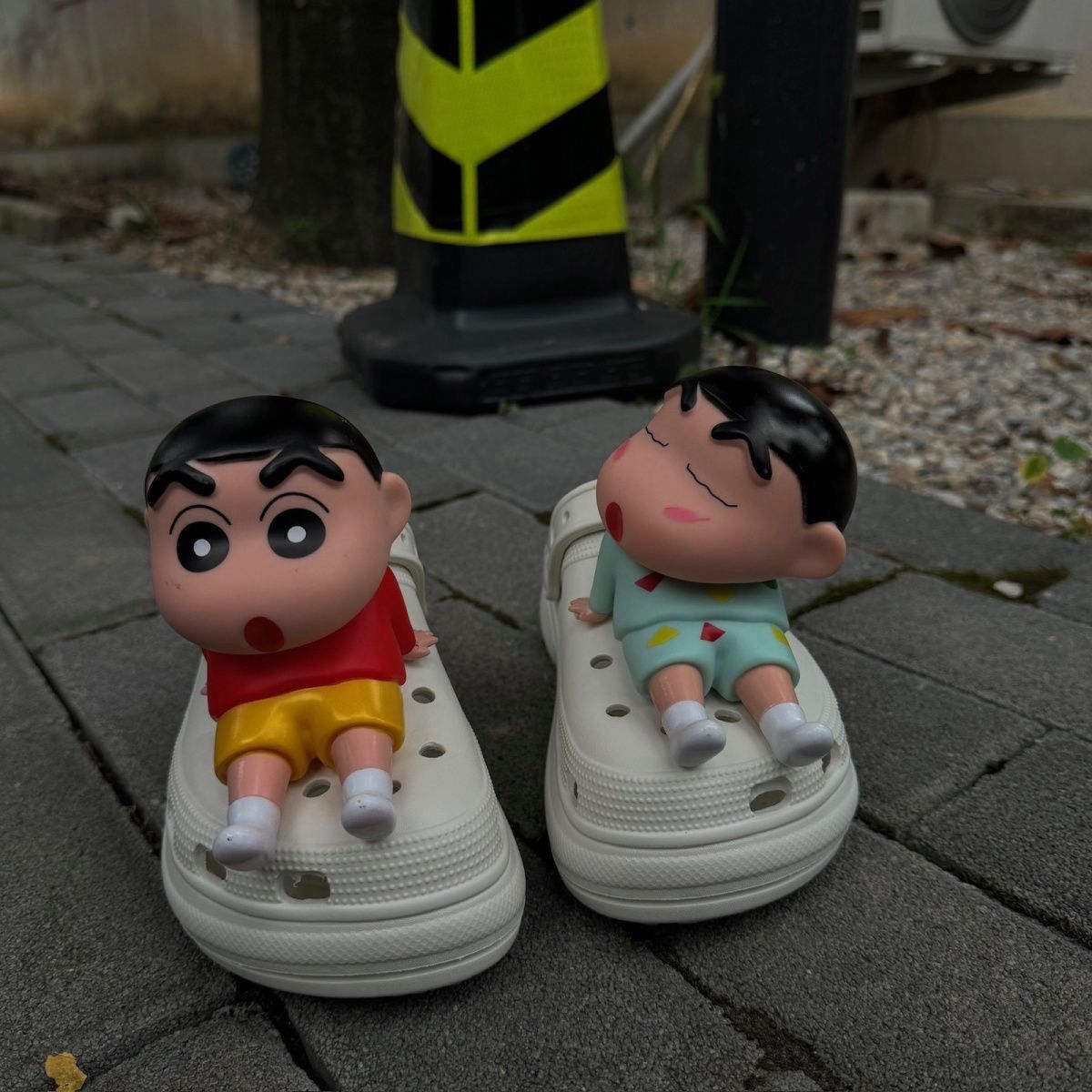 Cosplay Prop Diy - Crayon Shin-chan 3D Gniotki do butów,