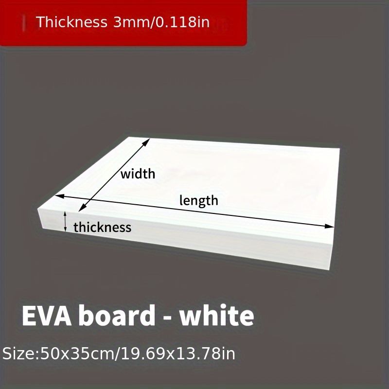 Płyta z pianki EVA 14x39 cali, – Cosplay Prop Foam Board recenzja i cena