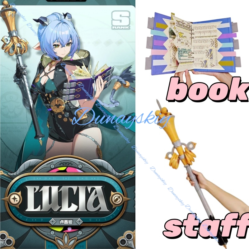 Gra Zenless Zone Zero Lucia Co – Cosplay Prop Book recenzja i cena