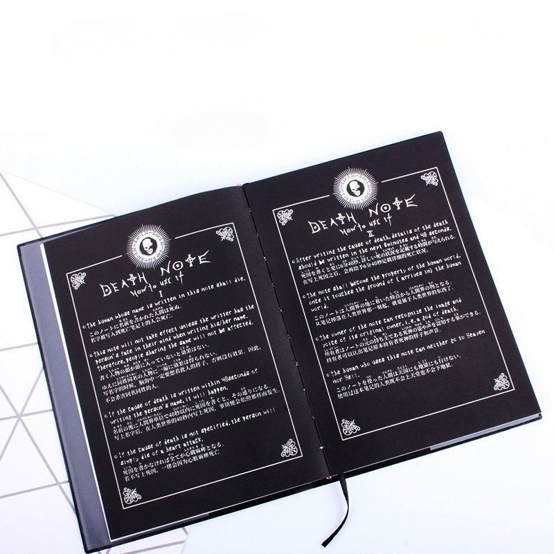 Anime Death Note Notatnik Skór – Cosplay Prop Book recenzja i cena