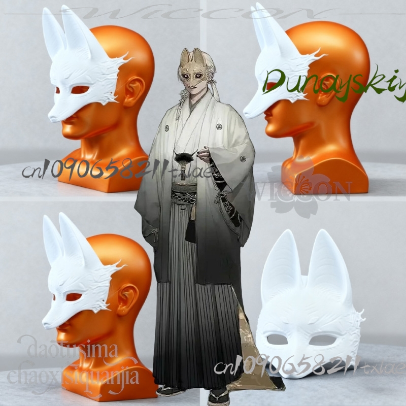 Maska Cosplay Kotoyuki Fox Man – Cosplay Prop Diy recenzja i cena