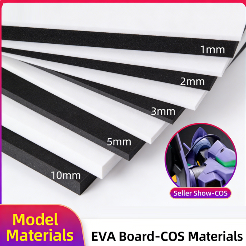 Materiał z czarnej pianki EVA  – Cosplay Prop Foam Board recenzja i cena